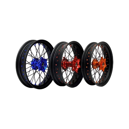 Wheel Fantic 125 XE (21-25) front 17x3.50 blue DS50.FM31B