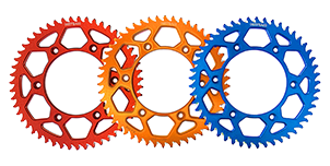Rear Sprockets Ergal NRTeam Mud-Relief
