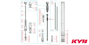 Fork Spare Parts KYB