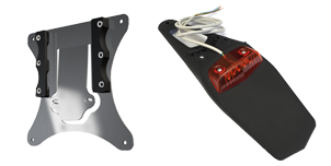 License Plate Holder and Accessories
