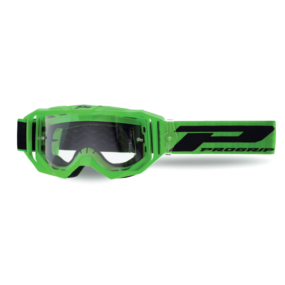 Goggles Pro Grip Vision Go - Green clear lens Goggles Pro Grip Vision Go - Green clear lens