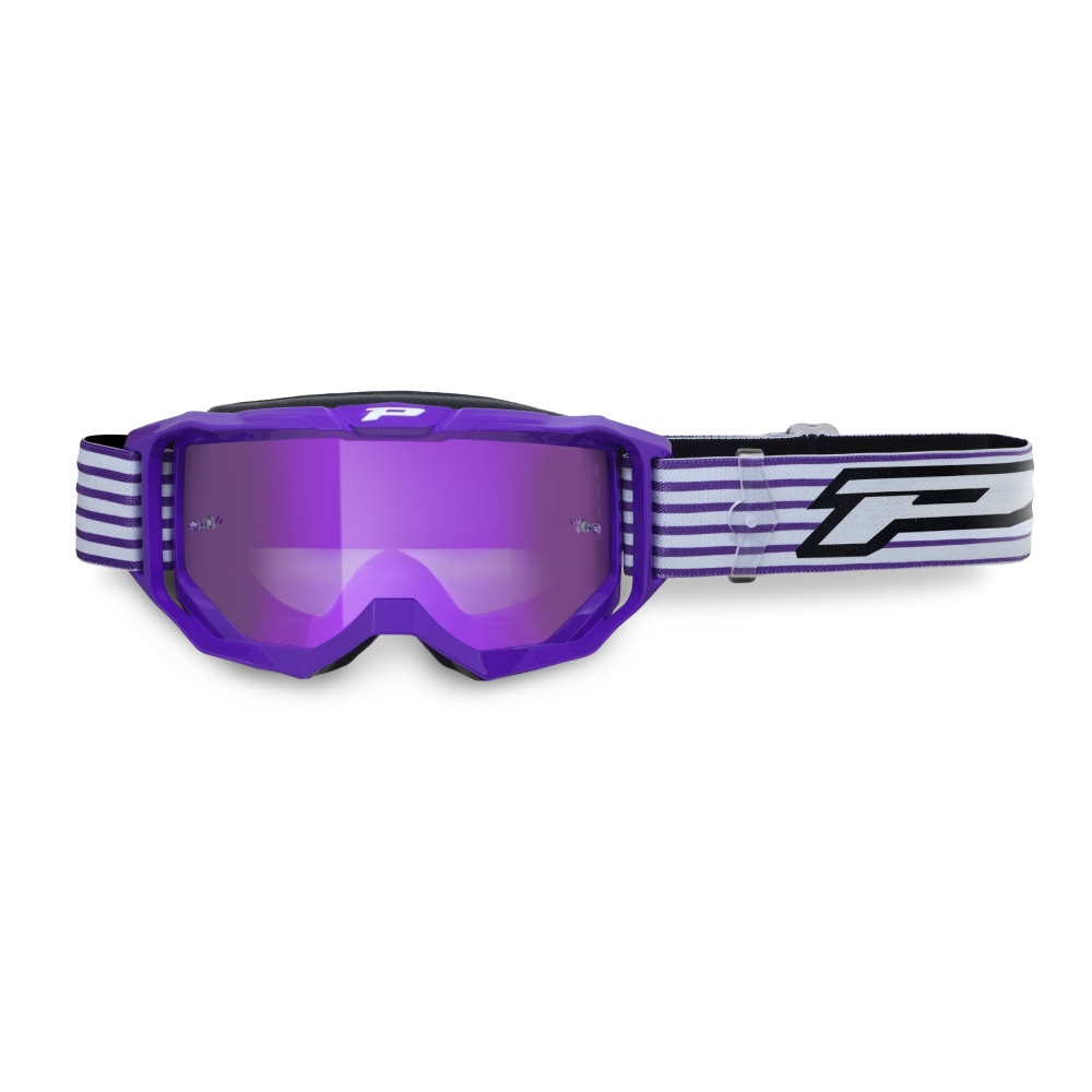 Goggles Pro Grip Vision Go - Purple mirrored lens purple Goggles Pro Grip Vision Go - Purple mirrored lens purple