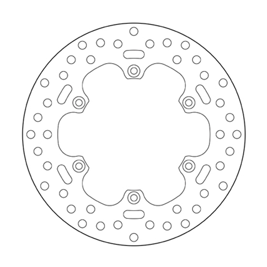 Brake disc Brembo Serie Oro Husaberg 250 FE (13-14) rear 68B40752