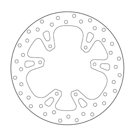 Brake disc Brembo Serie Oro Honda CRF 250 R (04-14) front 68B40796