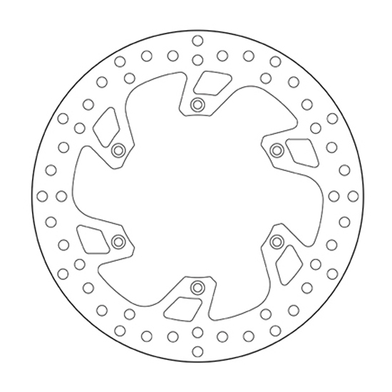 Brake disc Brembo Serie Oro Beta RR 390 (15-25) front 68B407B8