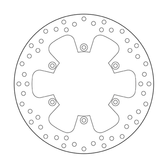 Brake disc Brembo Serie Oro Beta RR 400 (13-14) rear 68B407F0