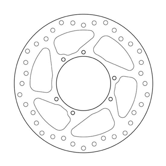 Brake disc Brembo Serie Oro Honda CRF 450 R (15-25) front 68B407N3