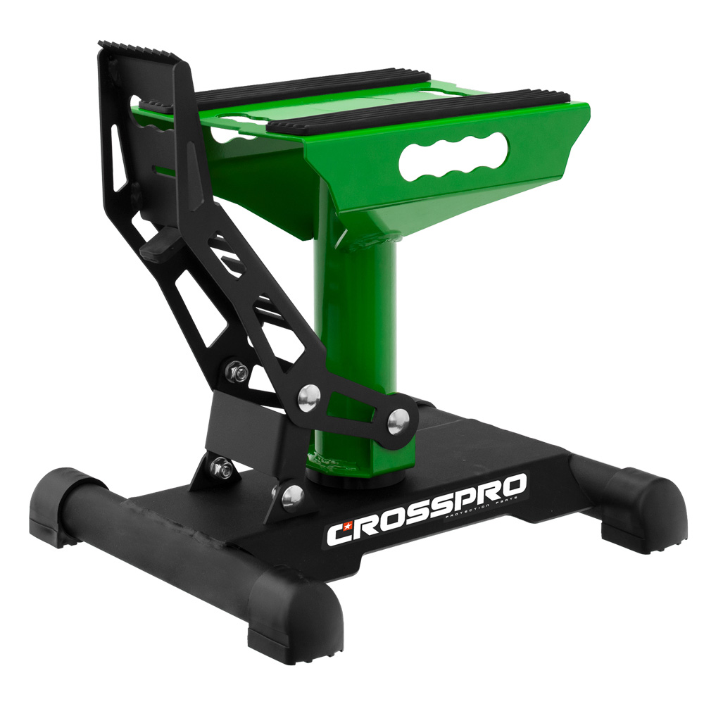 Motorcycle lift stand CrossPro green PRO Motorcycle lift stand CrossPro green PRO