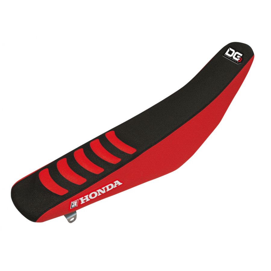 Seat cover Blackbird Honda CRF 450 R (09-12) DG3 black e red BL-1145H