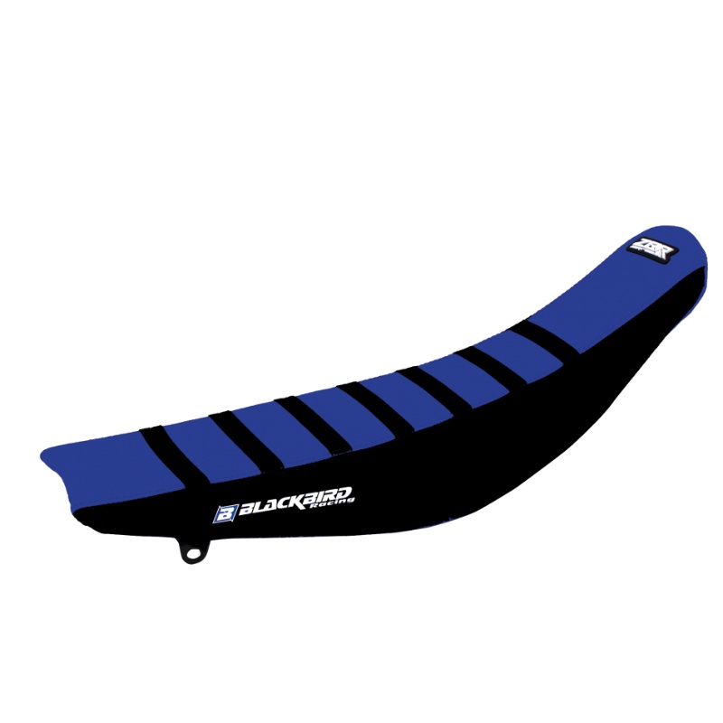 Seat cover Blackbird Yamaha YZ 450 F (10-13) zebra black e blue BL-1245Z1