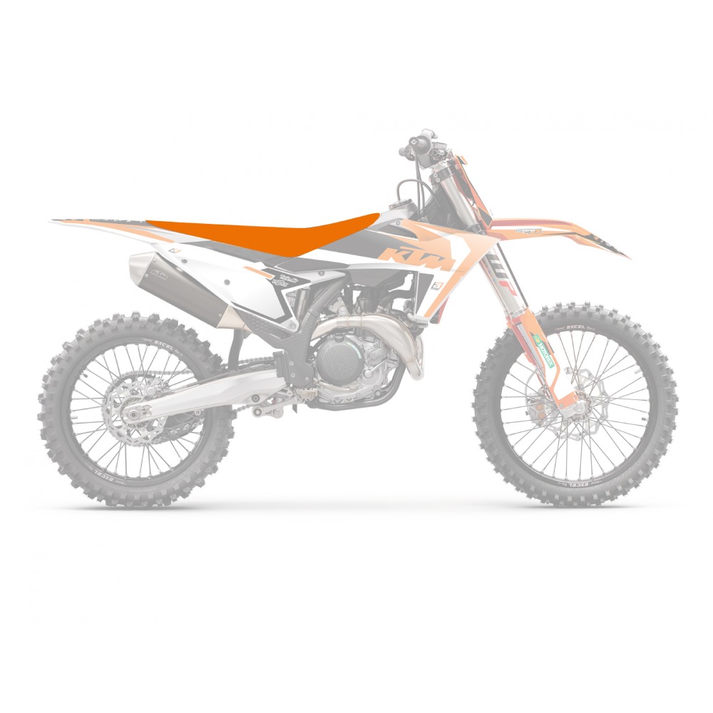 Seat cover Blackbird KTM 85 SX (25) pyramid orange BL-1532G/01