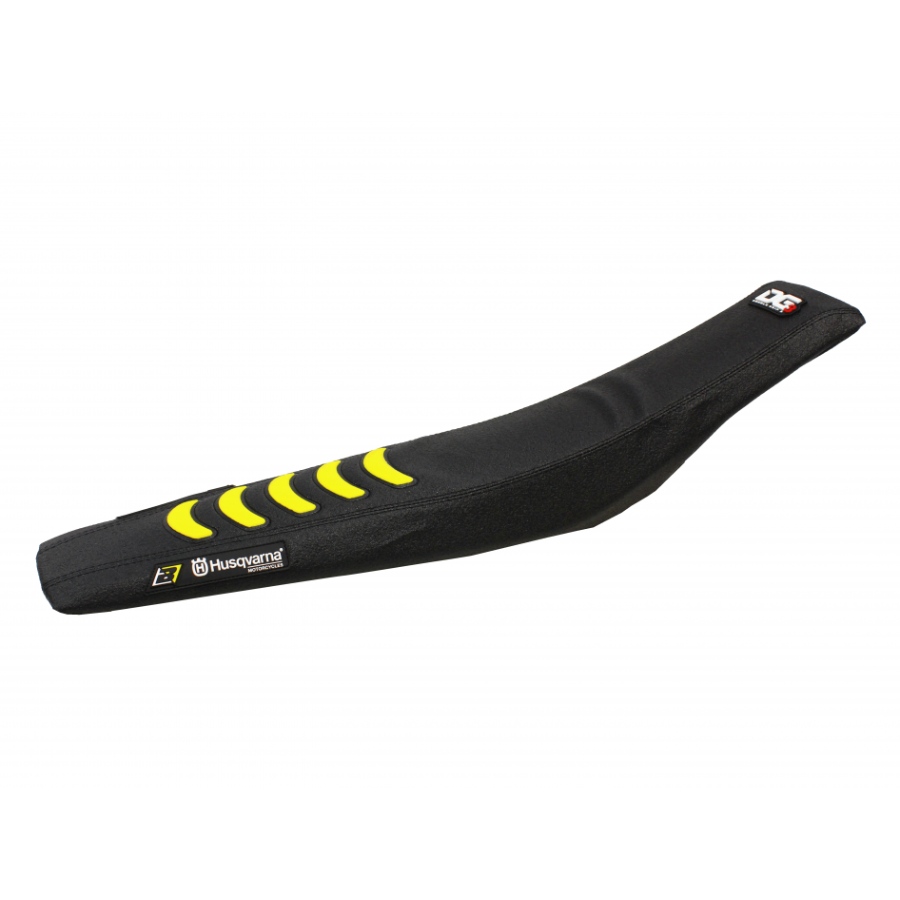 Seat cover Blackbird Husqvarna 250 TC (16-18) DG3 black e yellow BL-1622H