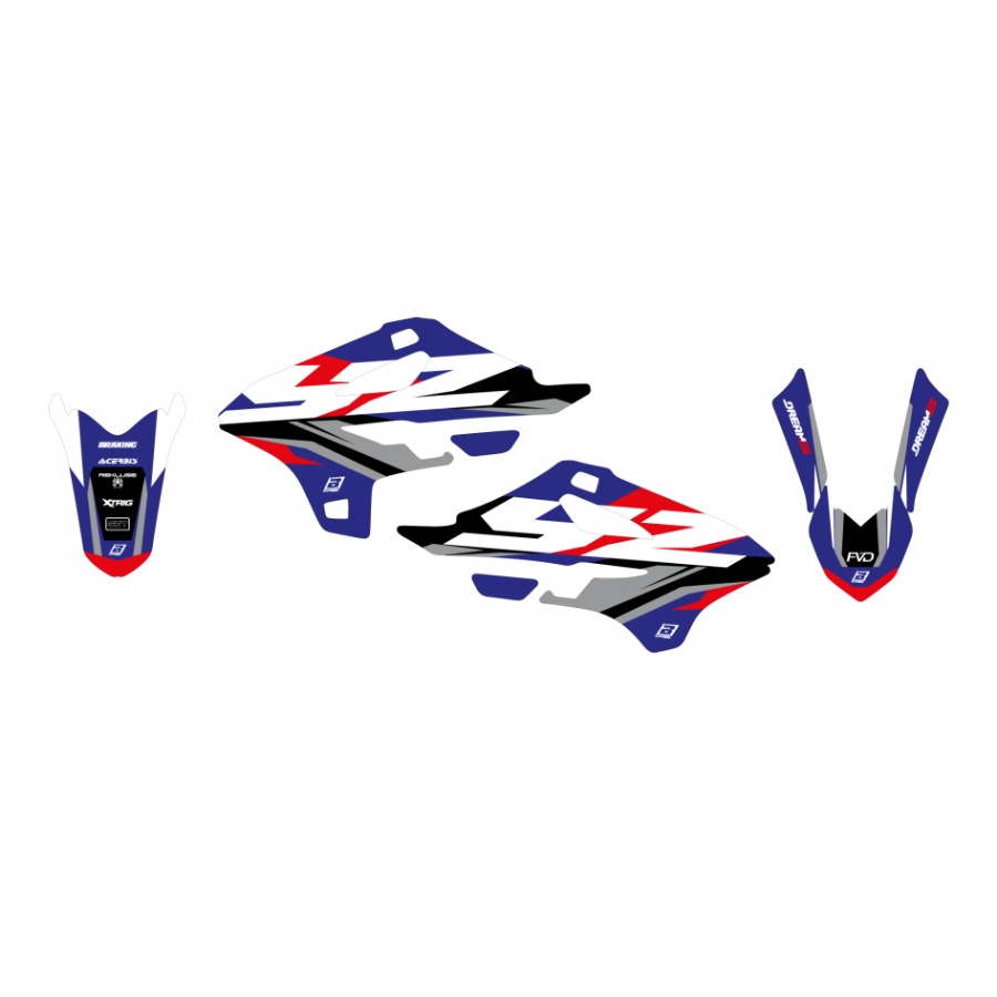 Graphics kit Yamaha YZ 85 (22-25) Dream 5 BL-2251AB