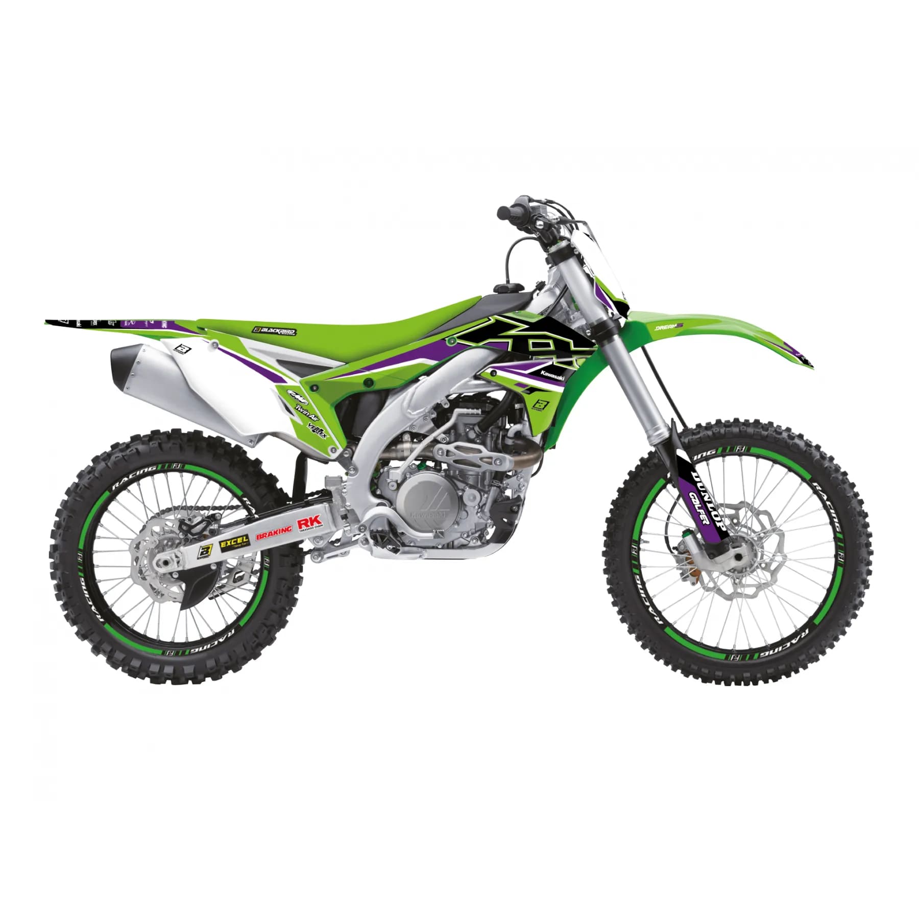 Graphics kit Kawasaki KX 450 F (16-18) Dream 5 BL-2423AB