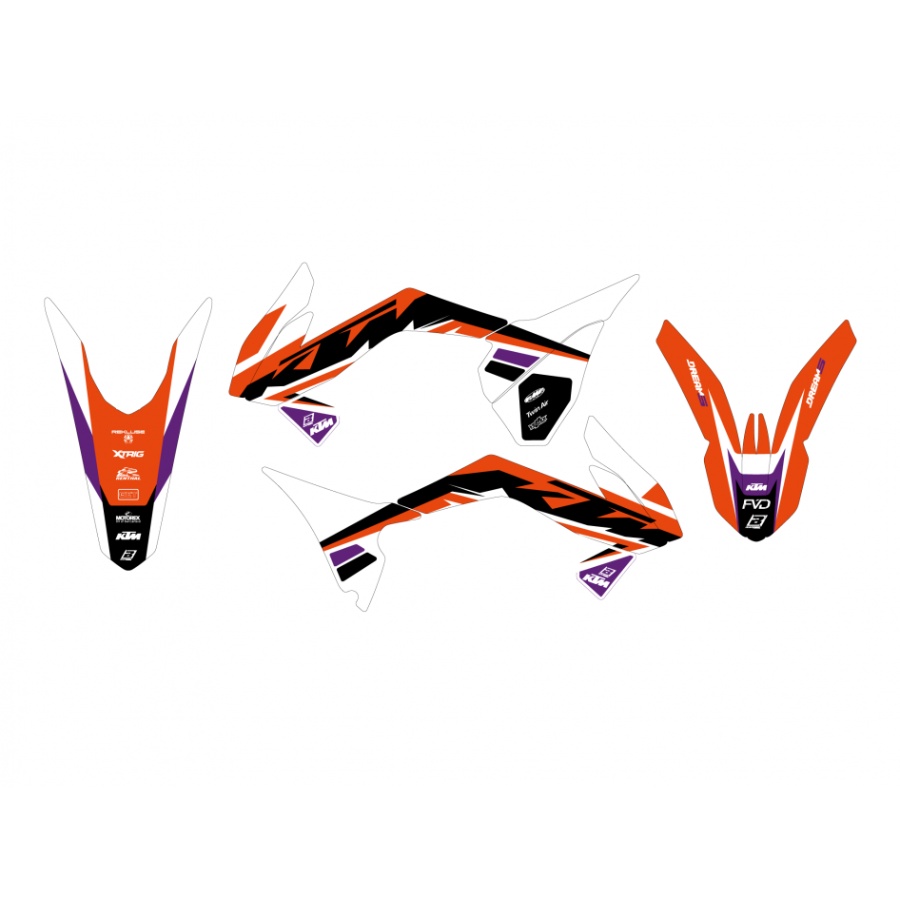 Graphics kit KTM 85 SX (13-17) Dream 5 BL-2539AB