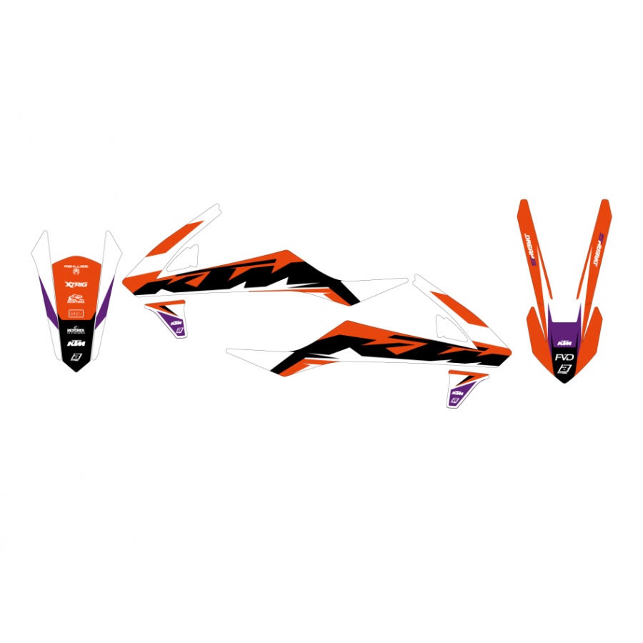 Graphics kit KTM 85 SX (18-24) Dream 5 BL-2545AB