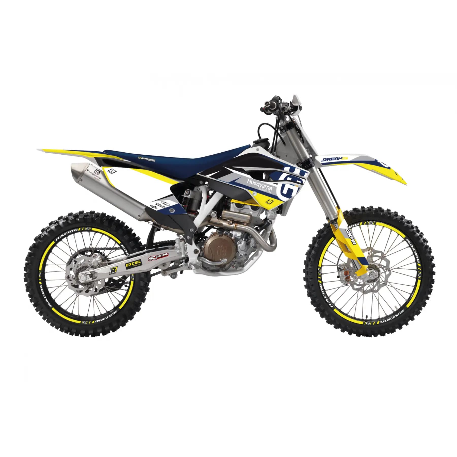Graphics kit Husqvarna 125 TE (14-16) Dream 5 BL-2611AB