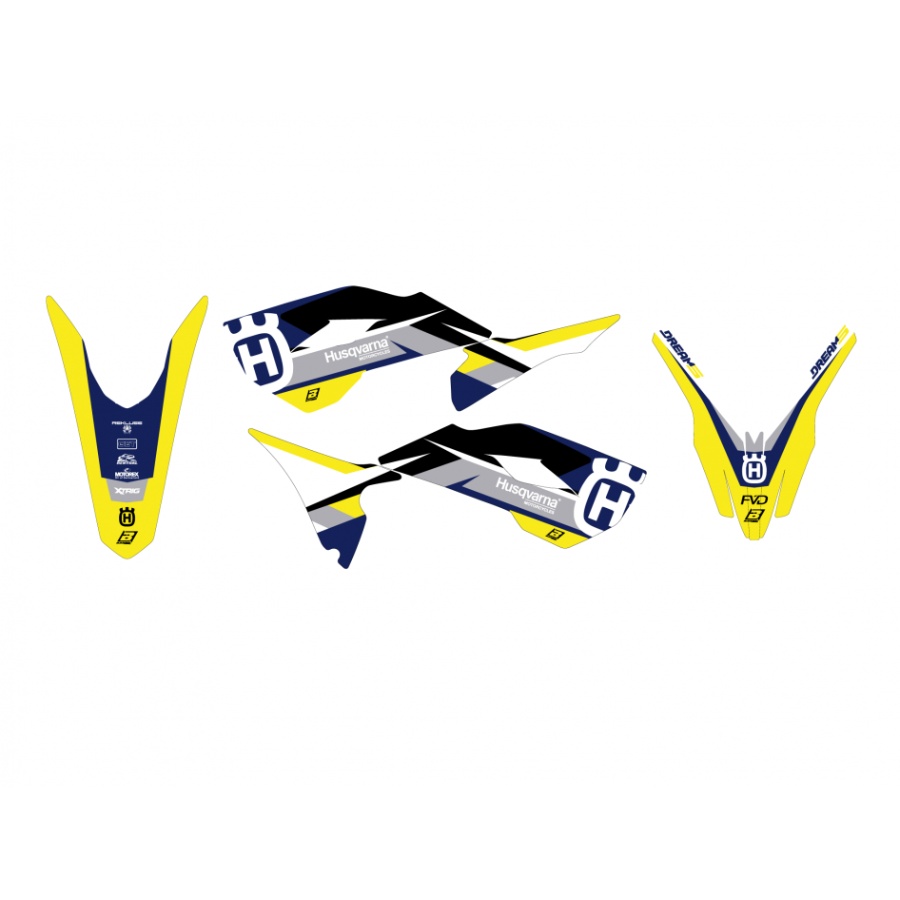 Graphics kit Husqvarna 85 TC (14-17) Dream 5 BL-2613AB