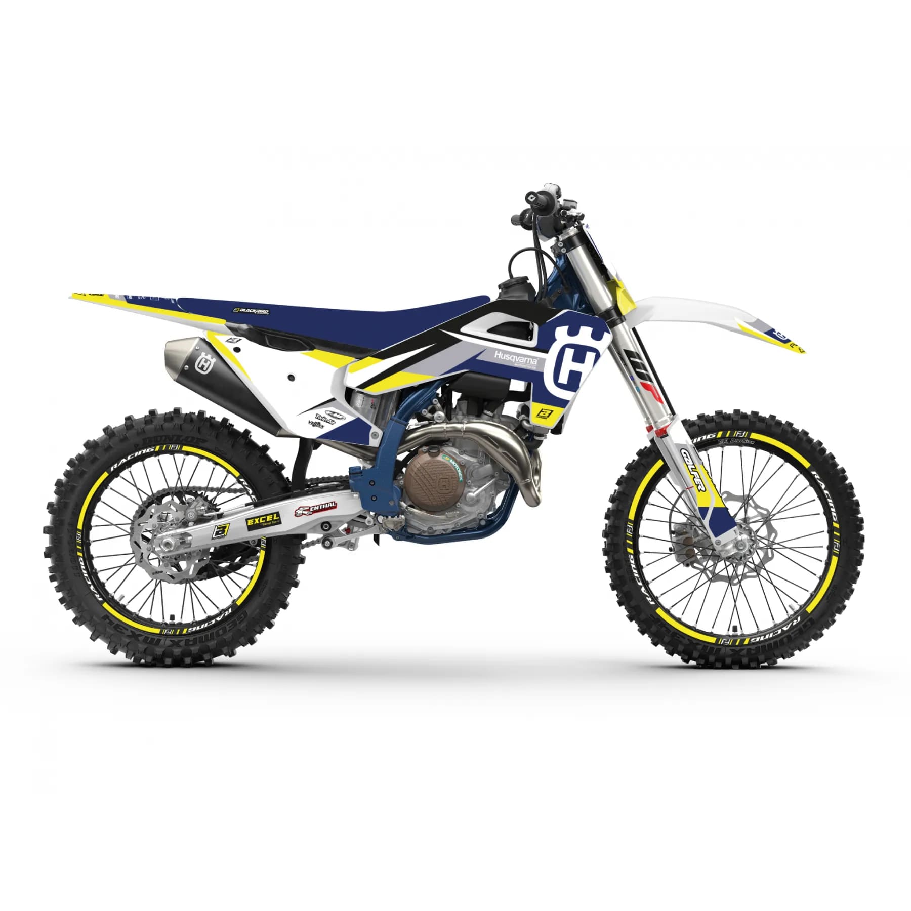 Graphics kit Husqvarna 125 TC (25) Dream 5 BL-2618AB