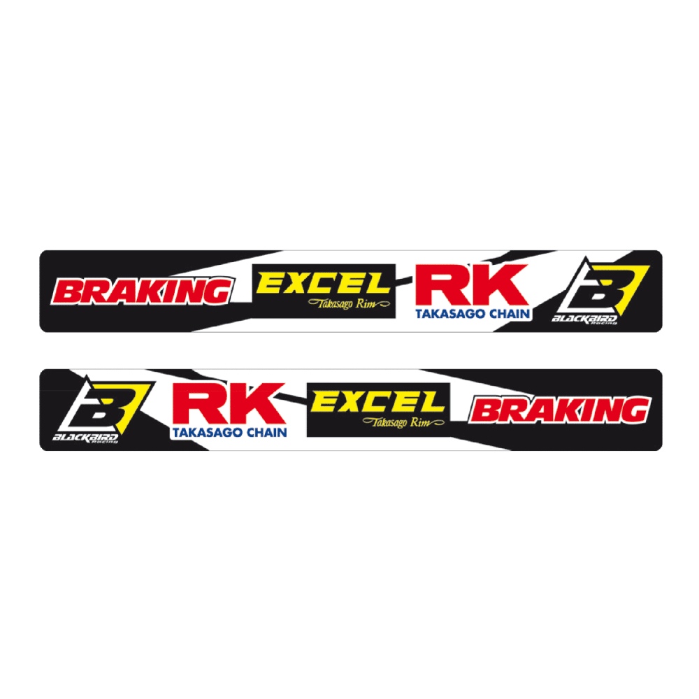 Universal swingarm stickers