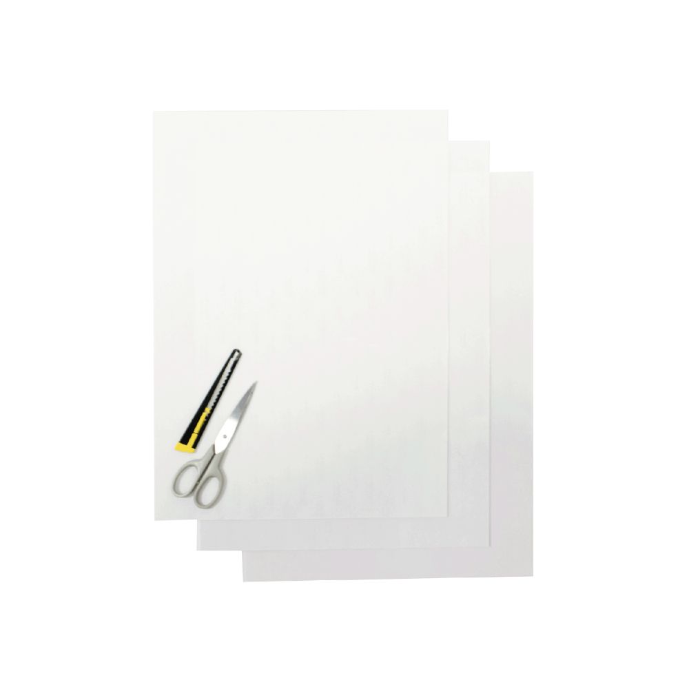 Crystall adhesive sheets transparent