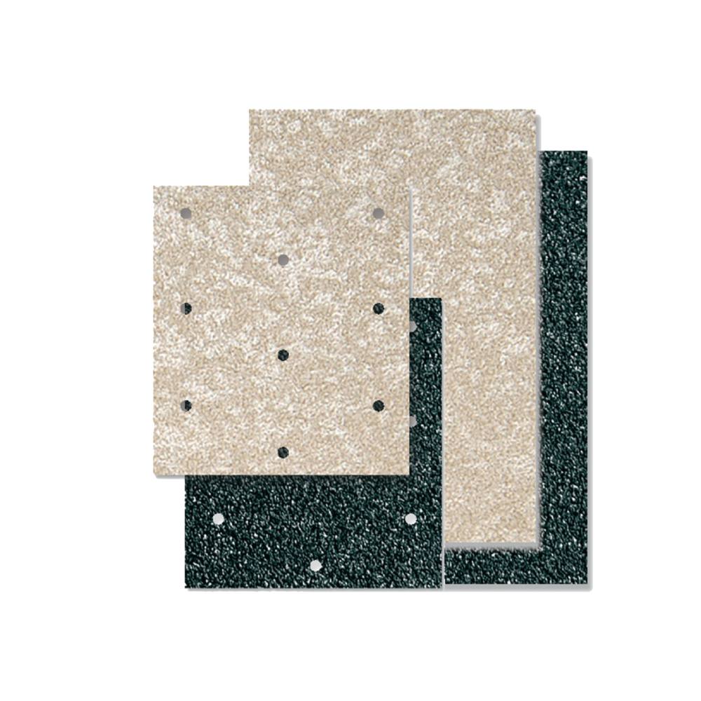 Crystall anti-slip adhesive sheets transparent with holes