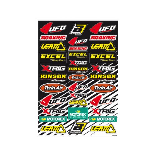 Kit sticker Logo sponsor - B