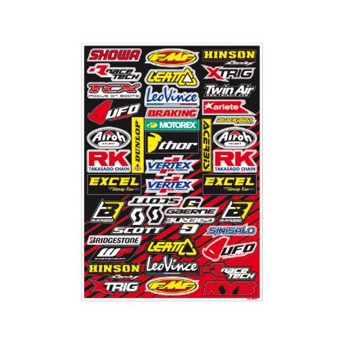 Kit sticker Logo sponsor - C