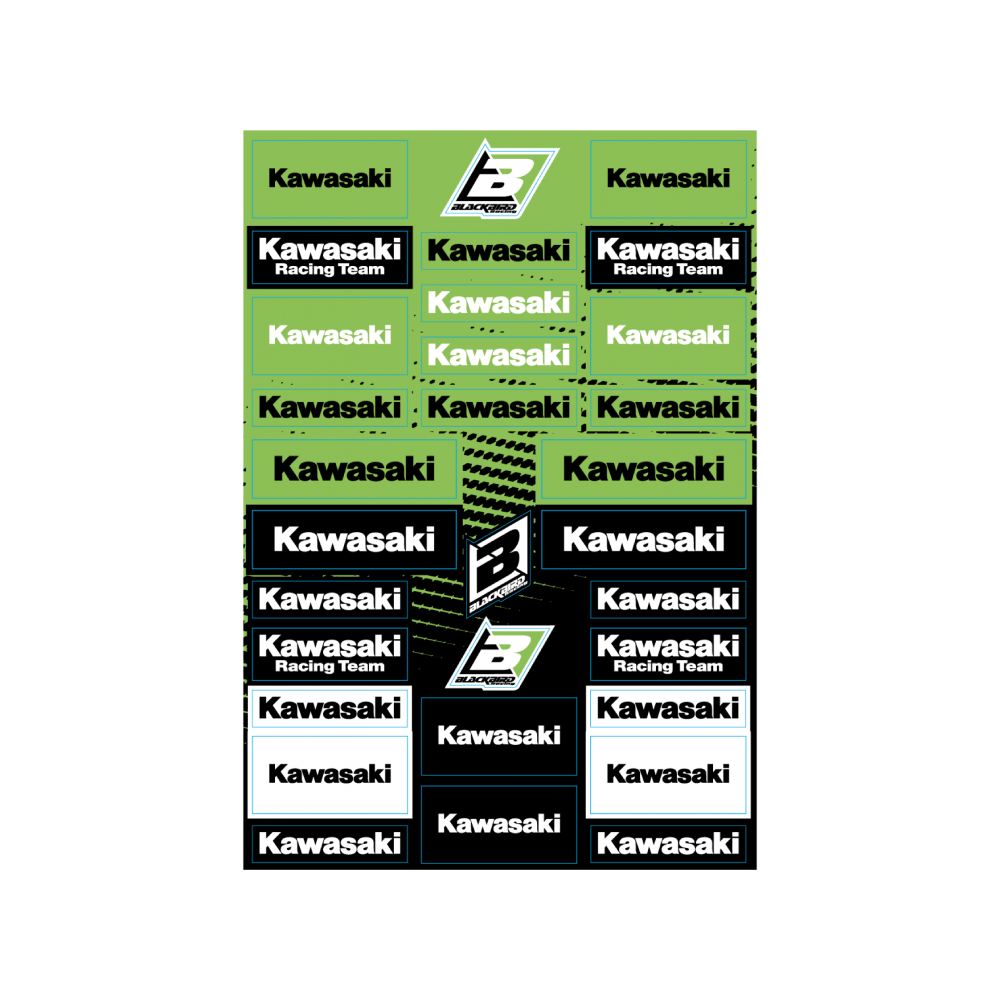 Kit sticker Logo - Kawasaki