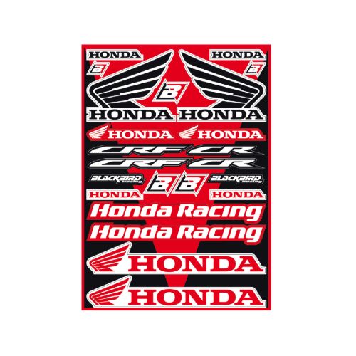 Kit crystall sticker universal Blackbird - Honda