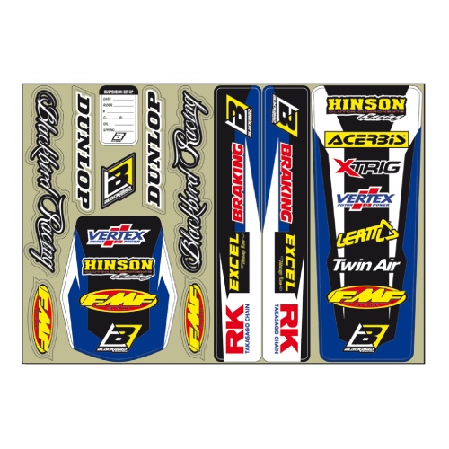 Graphics kit universal - blue
