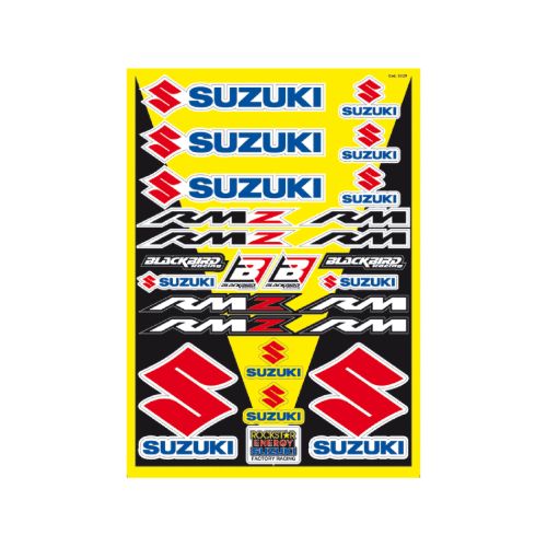 Kit crystall sticker universal Blackbird - Suzuki