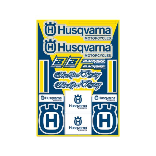 Kit crystall sticker universal Blackbird - Husqvarna