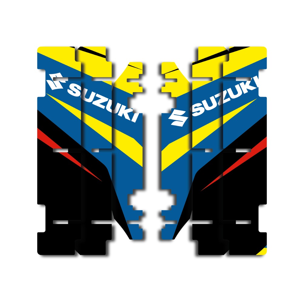 Radiator grille stickers Suzuki RM 125 (01-12) Dream 4 BL-A303N