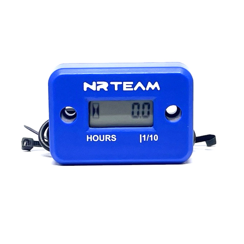 Universal wired hour meter blue Universal wired hour meter blue