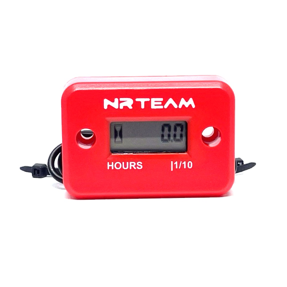 Universal wired hour meter red Universal wired hour meter red