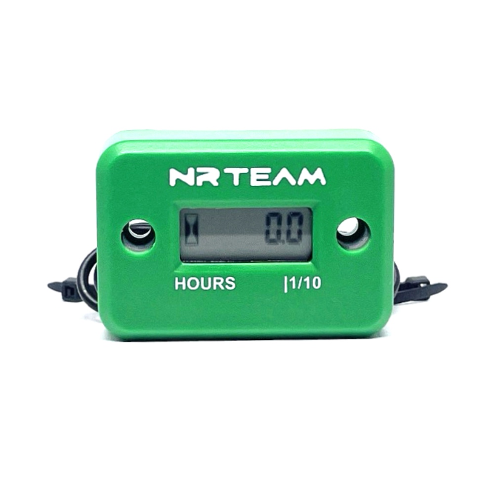 Universal wired hour meter green Universal wired hour meter green
