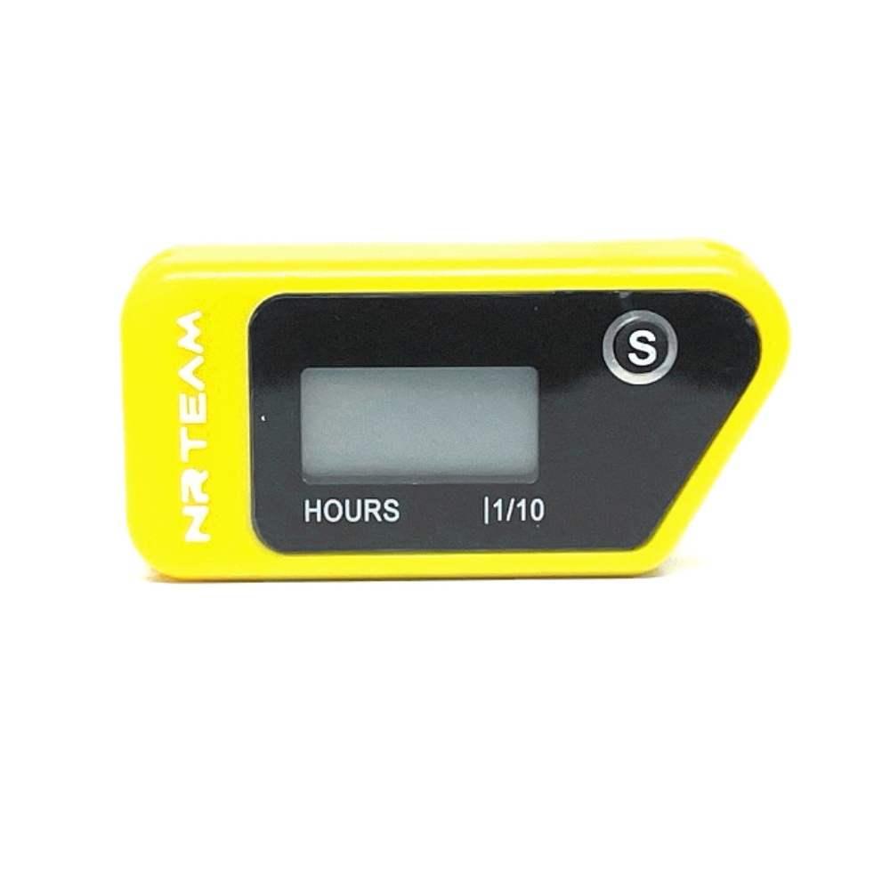 Universal wireless hour meter yellow Universal wireless hour meter yellow