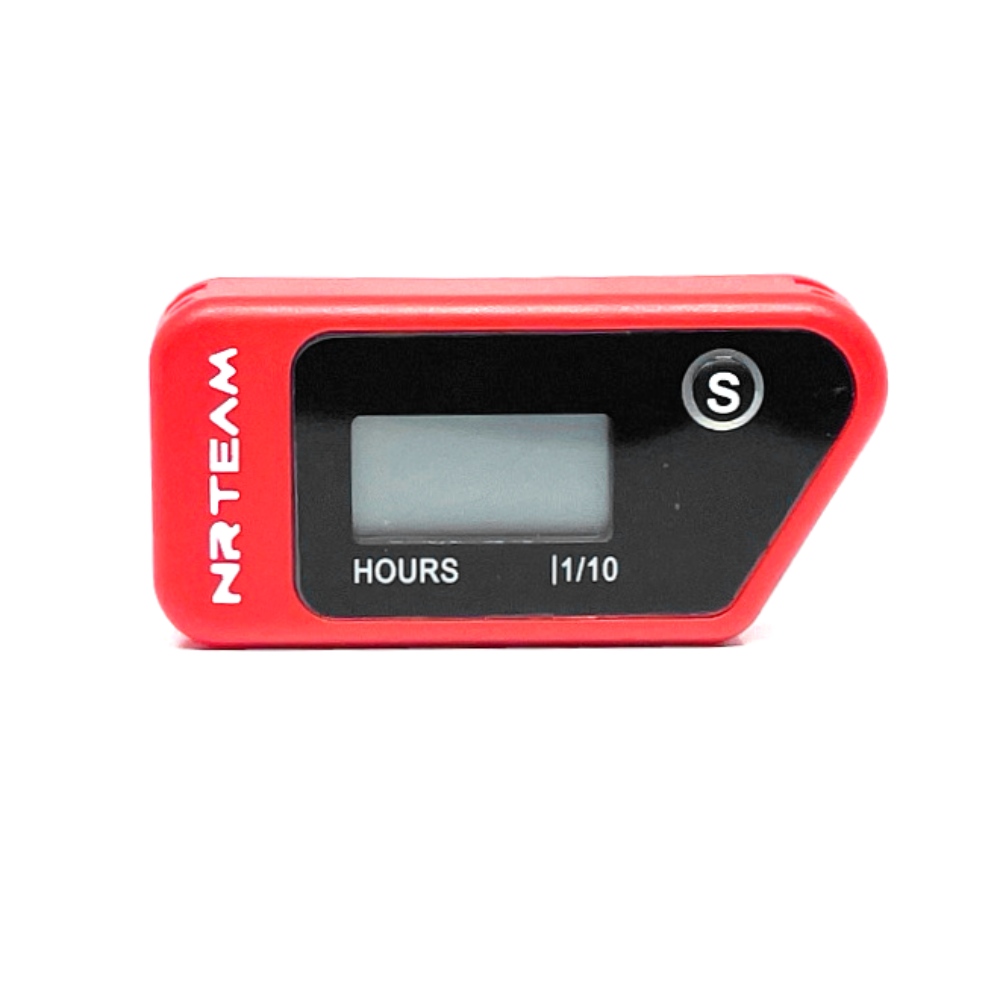 Universal wireless hour meter red Universal wireless hour meter red