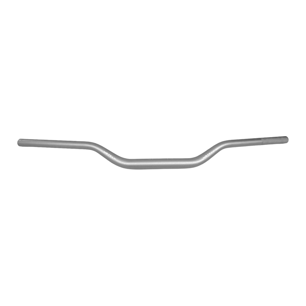 Handlebar NRTeam 28.6 mm low bend silver - 6061-T6