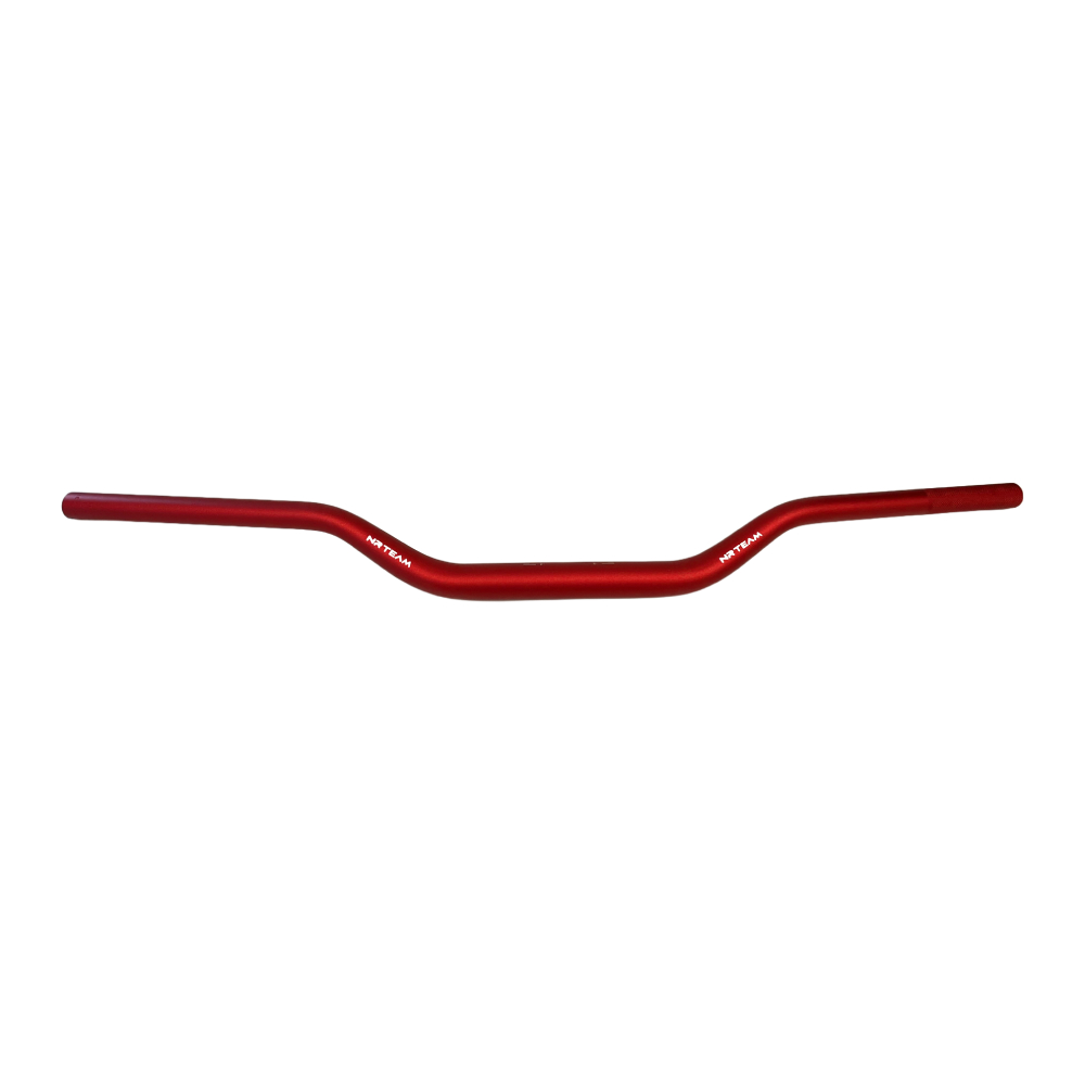 Handlebar NRTeam 28.6 mm low bend red - 6061-T6