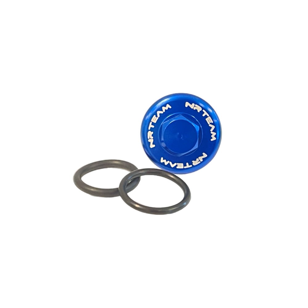 Oil filler cap KTM 125 EXC (94-16) blue DS88.2001B