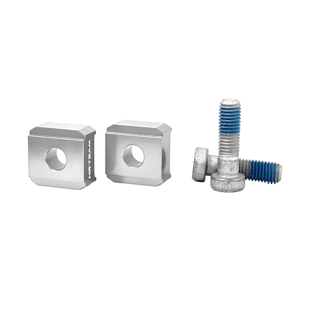 Handlebar riser kit Beta RR 200 (19-24) - 10 mm NRTeam grey DS88.6013G