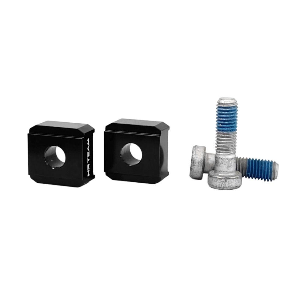 Handlebar riser kit Beta RR 430 (15-24) - 10 mm NRTeam black DS88.6013N