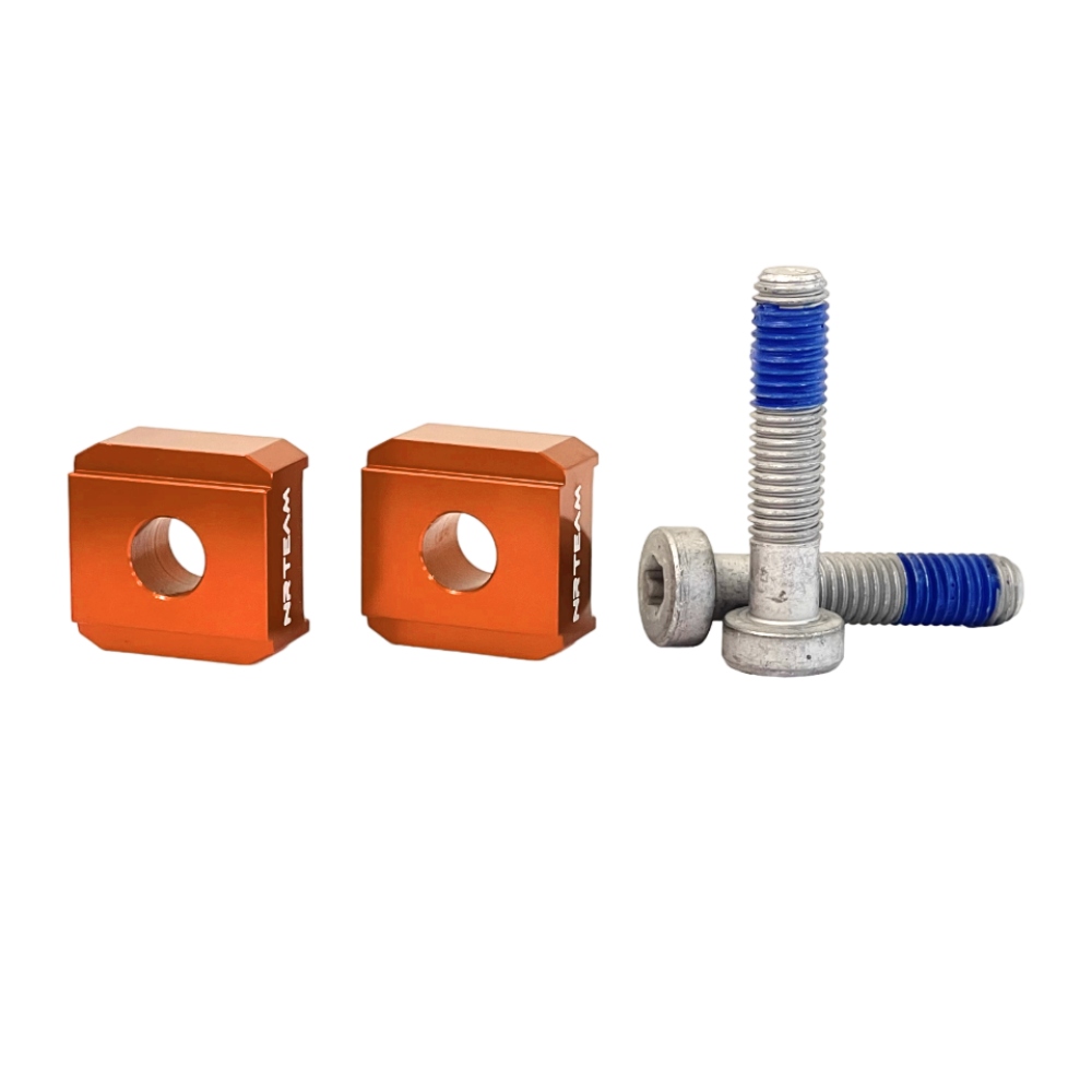 Handlebar riser kit Husaberg 350 FE (13-14) - 10 mm NRTeam orange DS88.6014A
