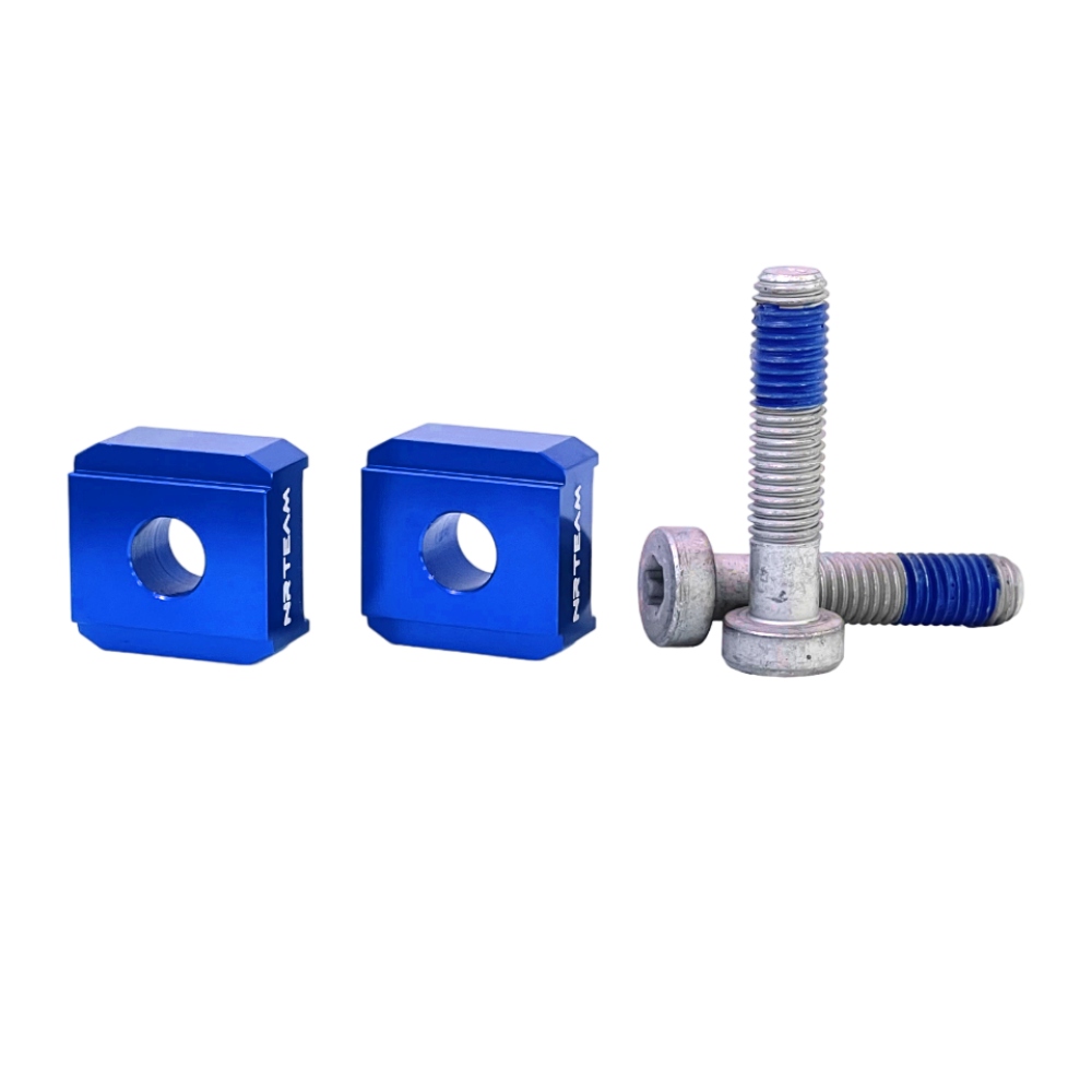 Handlebar riser kit Husaberg 250 TE (11-14) - 10 mm NRTeam blue DS88.6014B