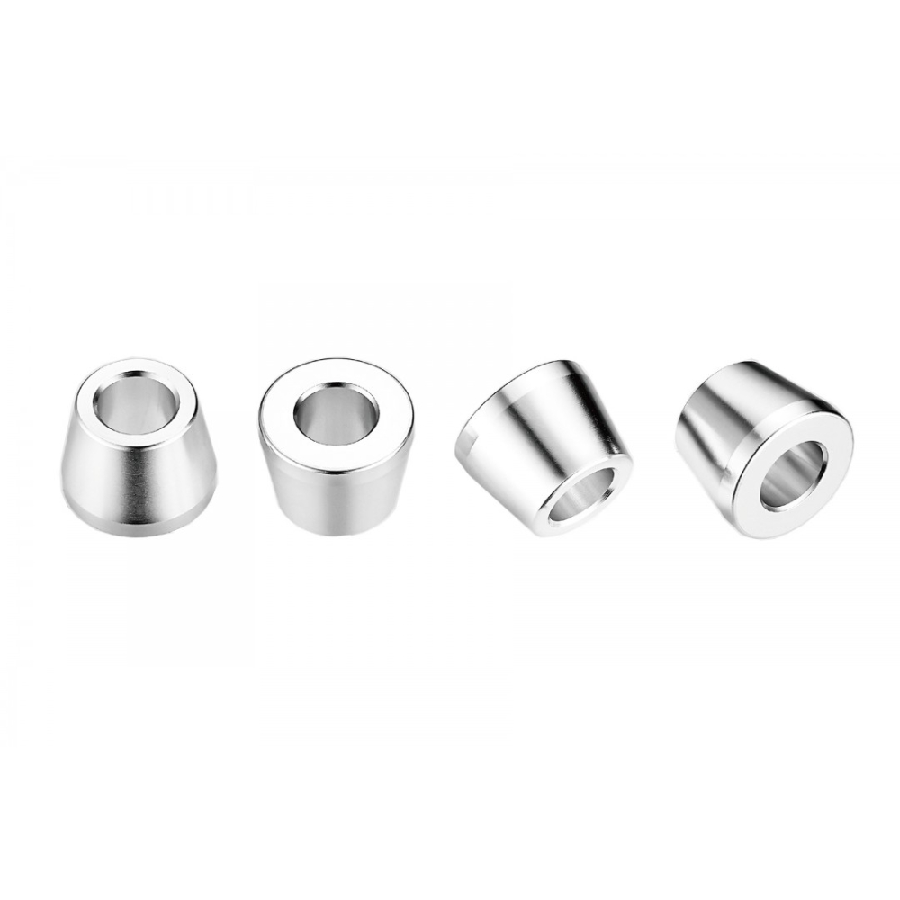 Universal Ergal handlebar clamp cones grey NRTeam