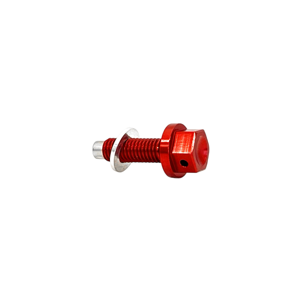 Magnetic oil drain plug Honda CRF 250 R (04-09) red - engine DS89.1000R