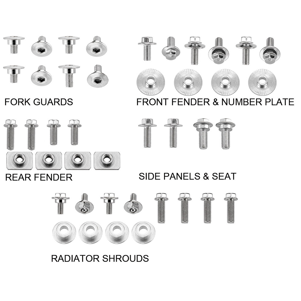 Plastics Screw Kit Honda CRF 250 R (10-13) DS89.5102