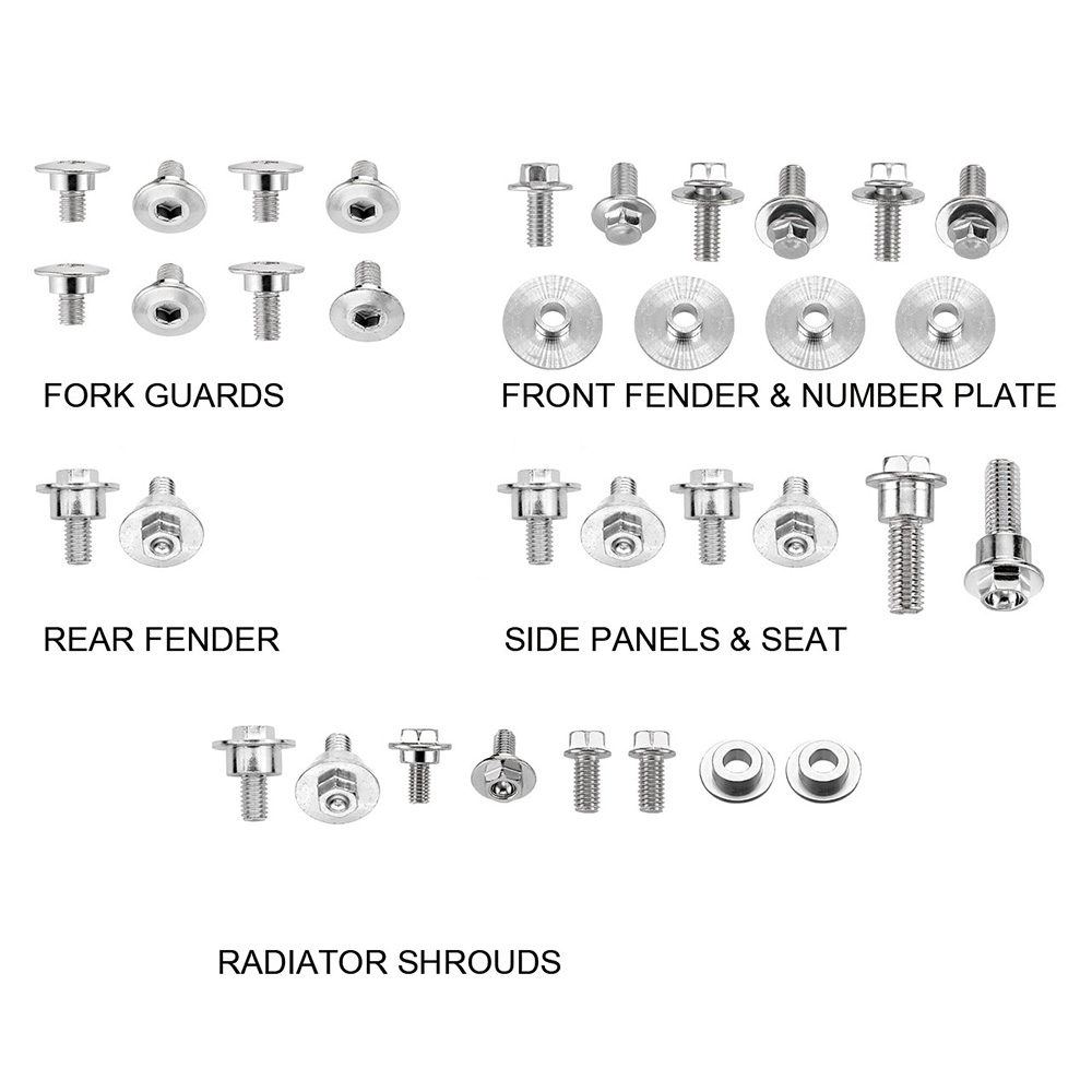 Plastics Screw Kit Honda CRF 450 RX (17-21) DS89.5104